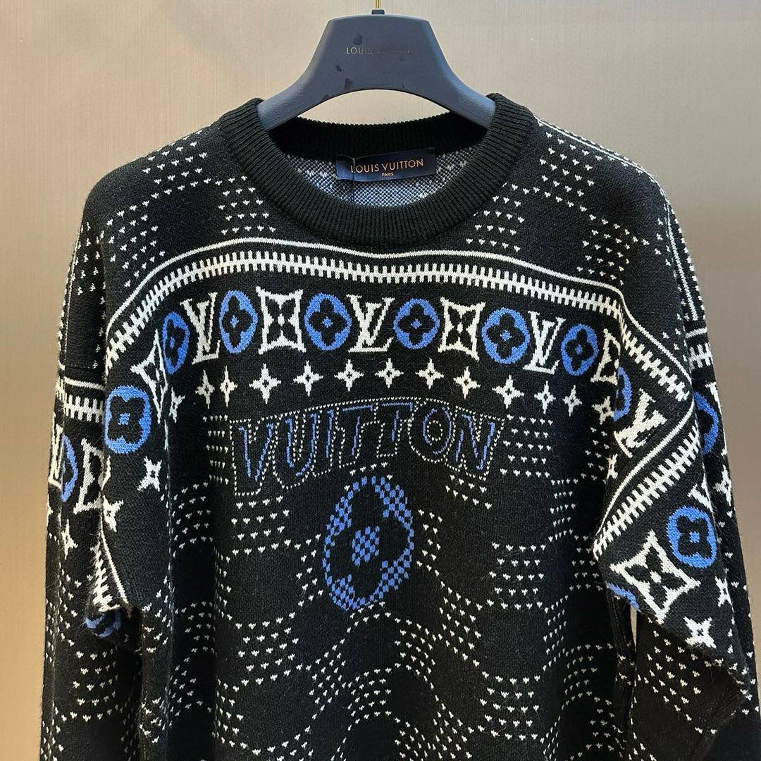 Lv Wool Sweater - Image 3