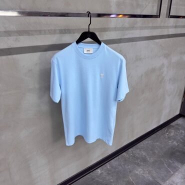 AMI Paris ASC cotton logo t-shirt