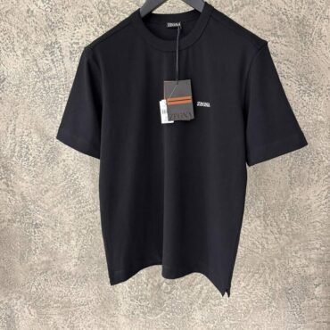 Zegna logo-print cotton T-shirt