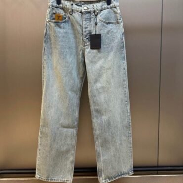 Wide Leg Fit Denim Pants