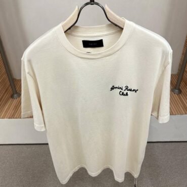 Amiri Spirit Oversized Tee in Cream